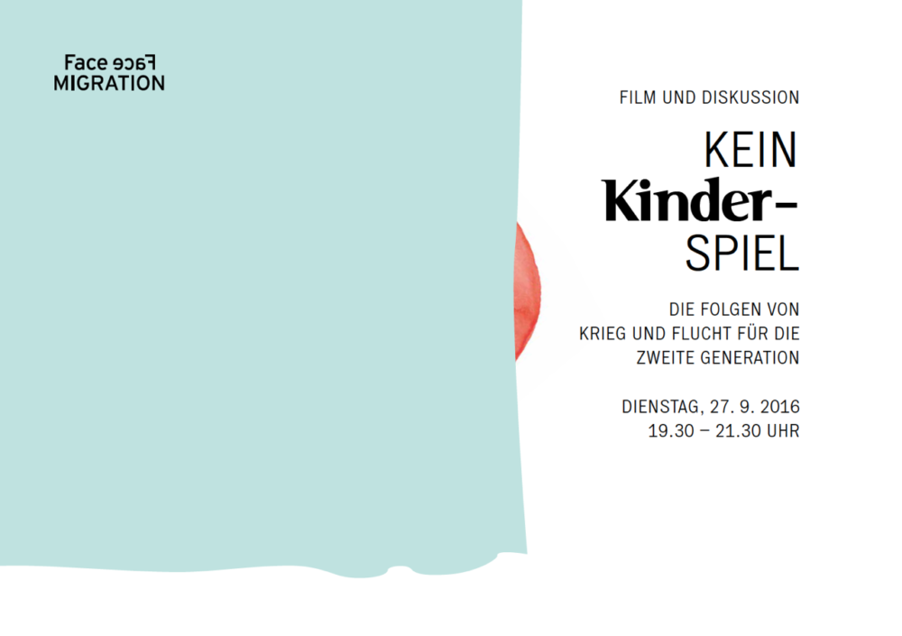Film und Diskussion KEIN KINDERSPIEL, Zürich